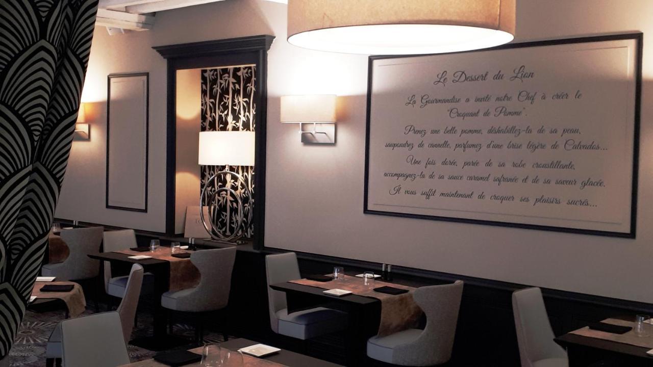 Hotel Le Lion D'Or Et Restaurant La Table Du Lion Bayeux Luaran gambar